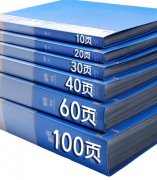 a4加厚資料冊批發(fā)插頁透明pp塑料活頁文件夾辦公文具用品檔案